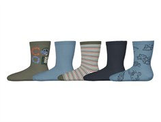 Name It dark sapphire/almond mix socks (3-pack)